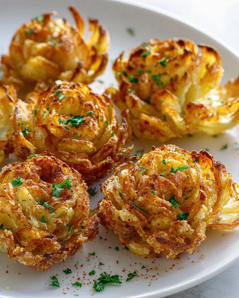Air Fryer Knusprige Mini Blooming Onions: Dein Snack-Hit! – Schritt 2