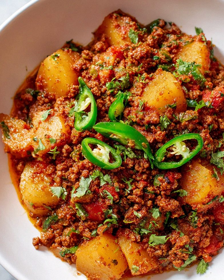 Aloo Keema: Köstliches Rezept für Hackfleisch mit Kartoffeln – Schritt 2