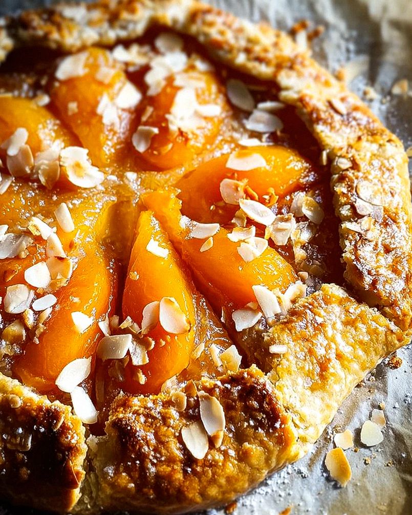 Aprikosen-Galette mit Mandelplättchen – Schritt 2