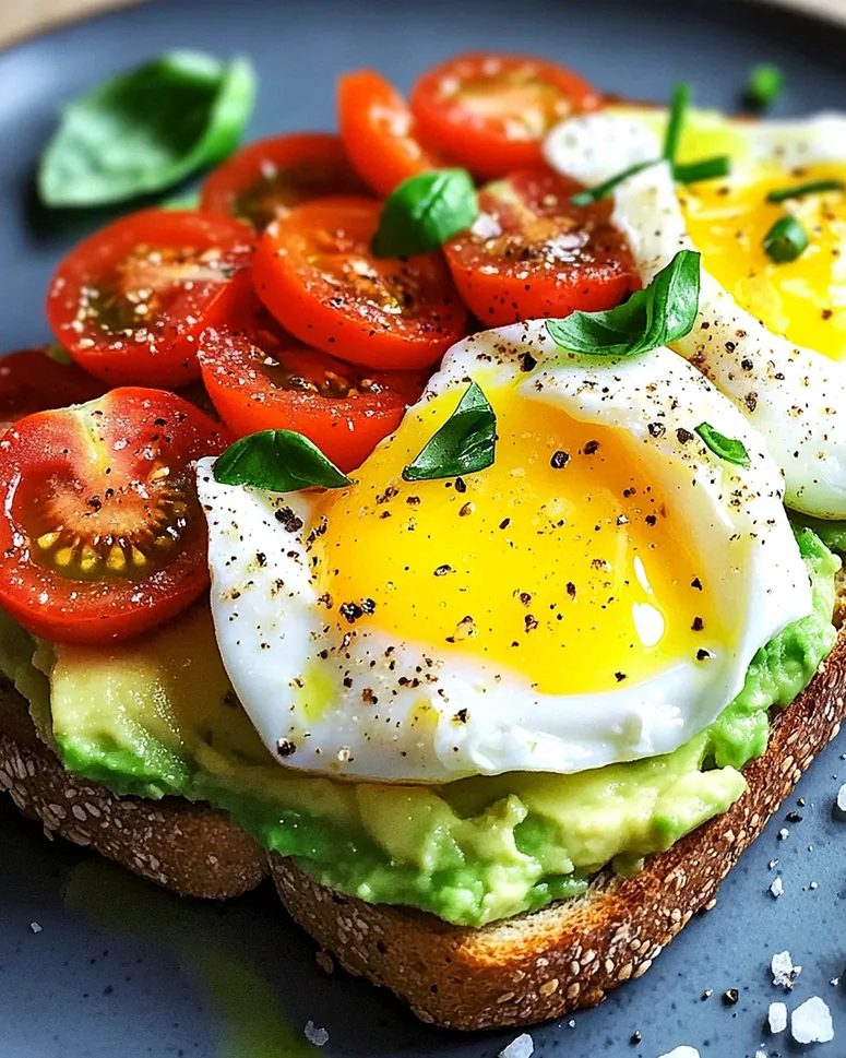 Avocado Toast mit Ei und Tomaten – Schritt 2