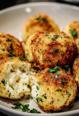 Blumenkohl-Mozzarella-Bällchen
