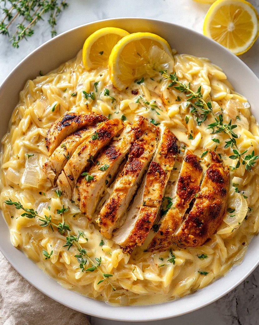 Cremiges Cajun Hähnchen Orzo Rezept – Einfach & Lecker