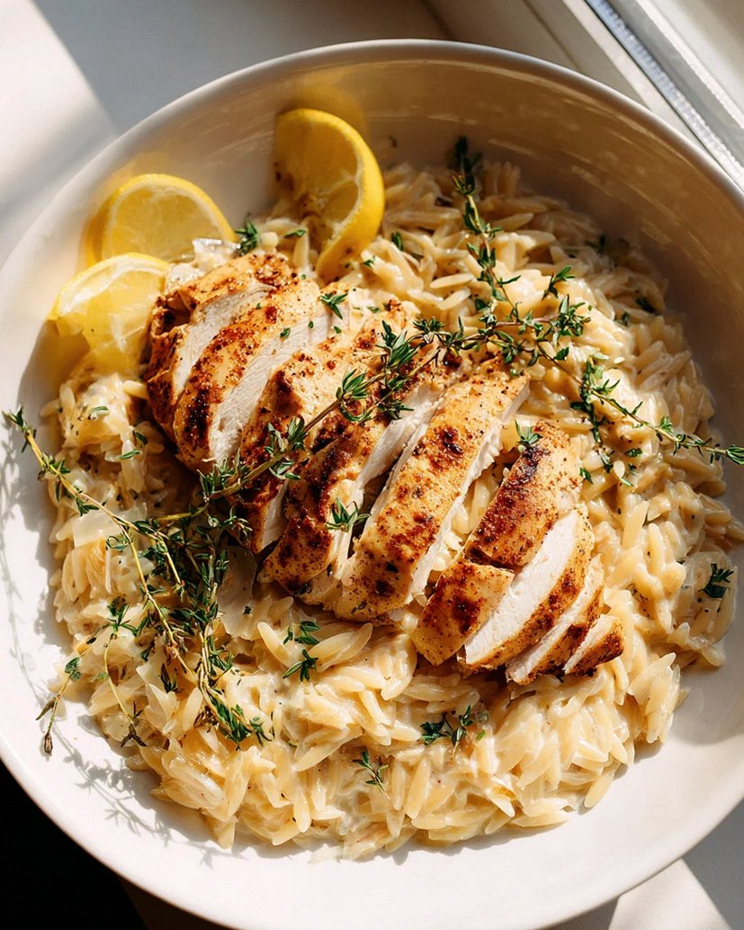 Cremiges Cajun Hähnchen Orzo Rezept – Einfach & Lecker – Schritt 2
