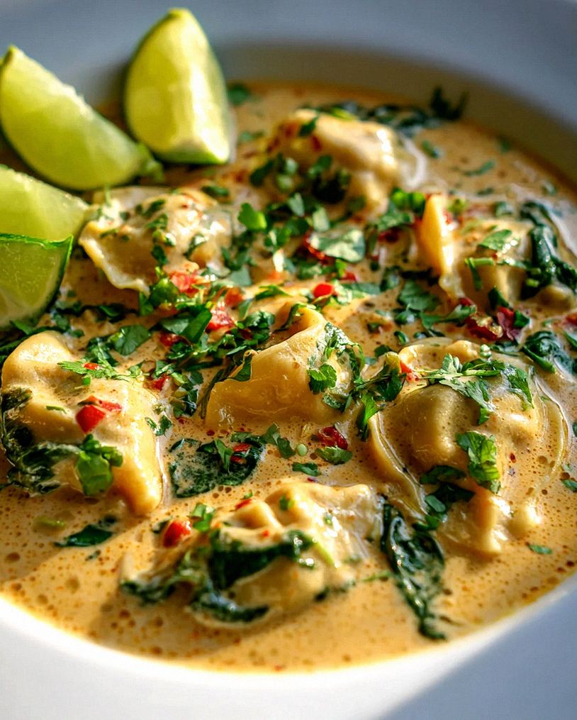 Das beste Rezept: Cremige Thai Dumpling Suppe – Unwiderstehlich – Schritt 2