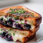 Der ultimative Blaubeer-Brie Grilled Cheese – Jetzt probieren!