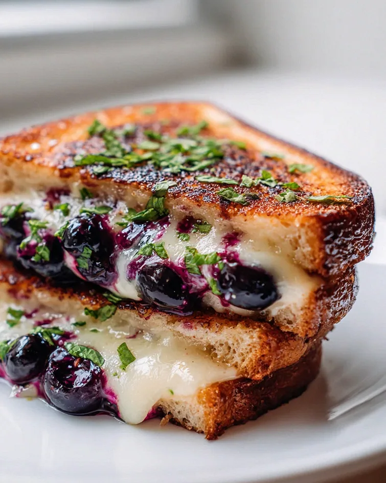 Der ultimative Blaubeer-Brie Grilled Cheese – Jetzt probieren!
