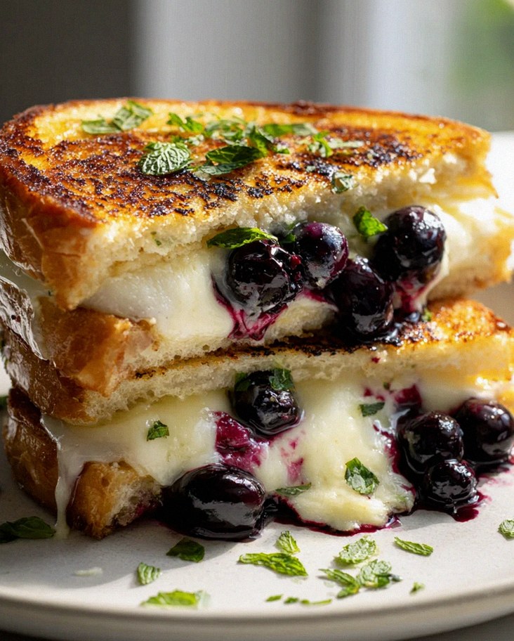Der ultimative Blaubeer-Brie Grilled Cheese – Jetzt probieren! – Schritt 2