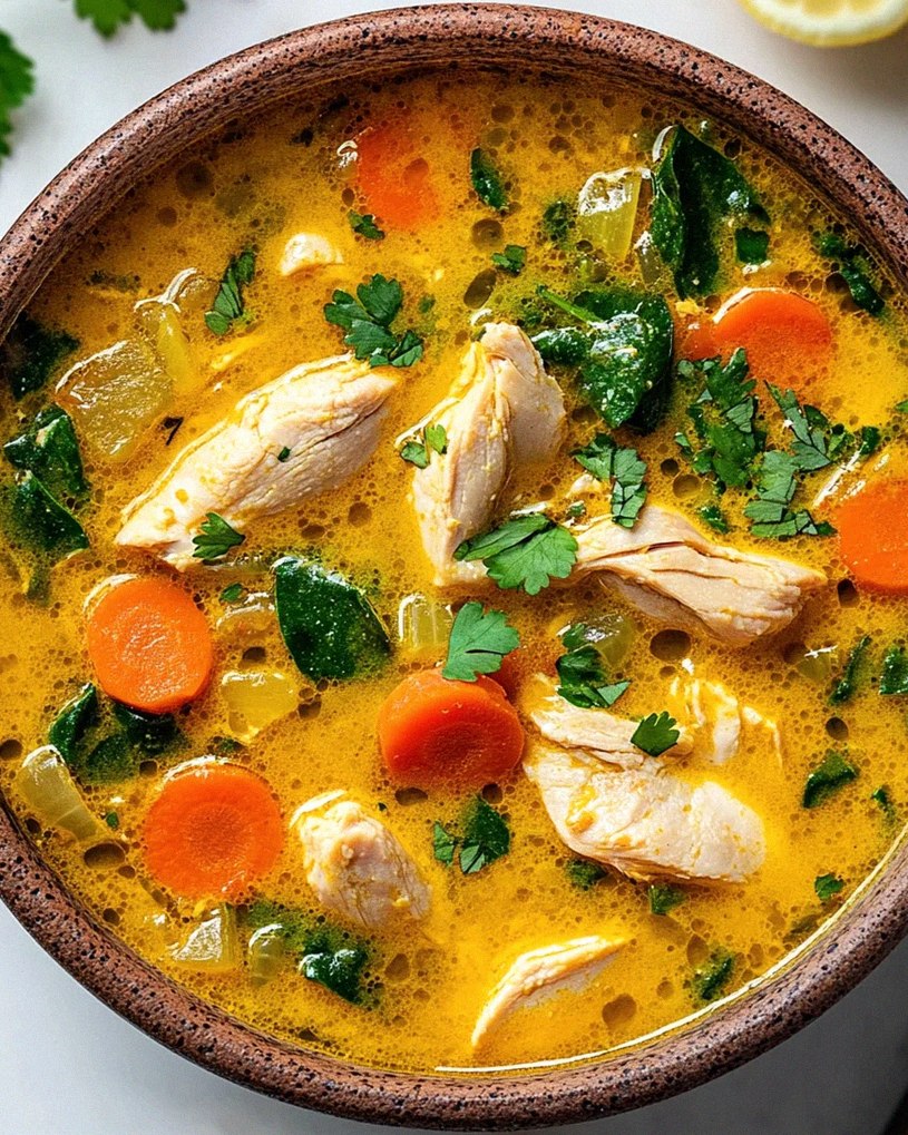 entzündungshemmende Kurkuma-Hühnersuppe – Schritt 1