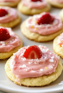 Erdbeer-Zitronen-Limonade-Zuckerplätzchen für den Sommer