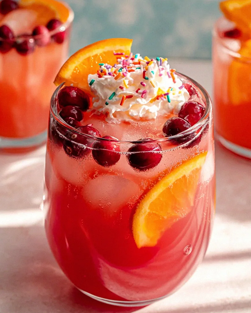 Erfrischender Thanksgiving Punch – Fruchtig und alkoholfrei!