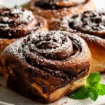 Flaumige Schoko-Brötchen: Süßer Kakao-Teig Genuss