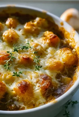 Französische Zwiebel Gnocchi aus dem Ofen: Einfach & köstlich!