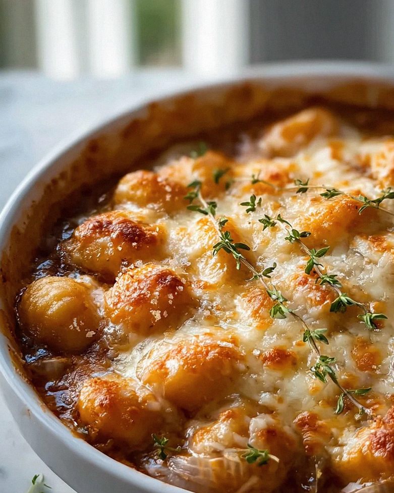 Französische Zwiebel Gnocchi aus dem Ofen: Einfach & köstlich! – Schritt 2
