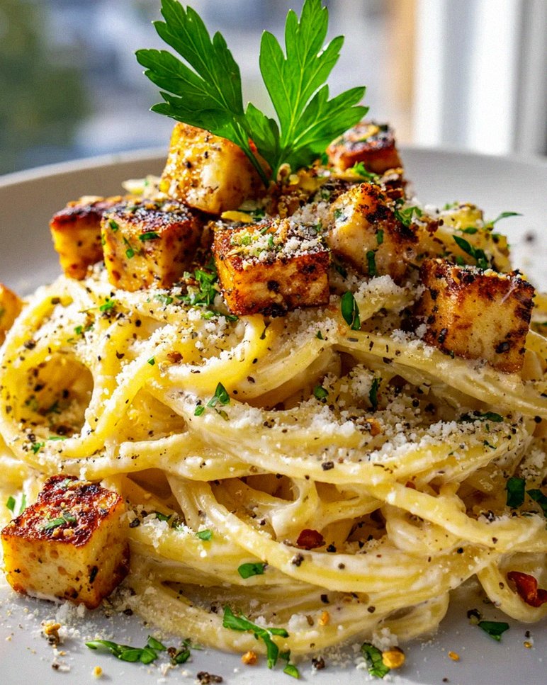 Genial einfache Halloumi Carbonara – Ein Geschmackserlebnis!