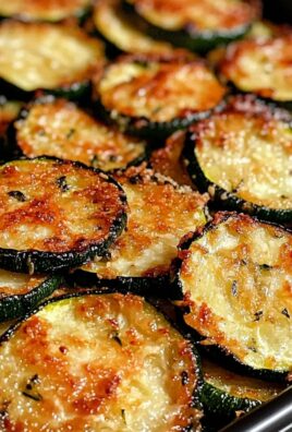 Geröstete Zucchini mit Parmesan – Einfach lecker