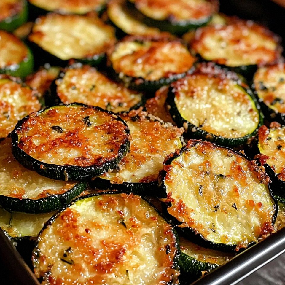 Geröstete Zucchini mit Parmesan – Einfach lecker