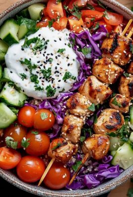 Gesunde Kebab Bowl