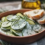 Gurkensalat mit Sahne