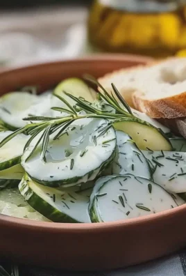 Gurkensalat mit Sahne