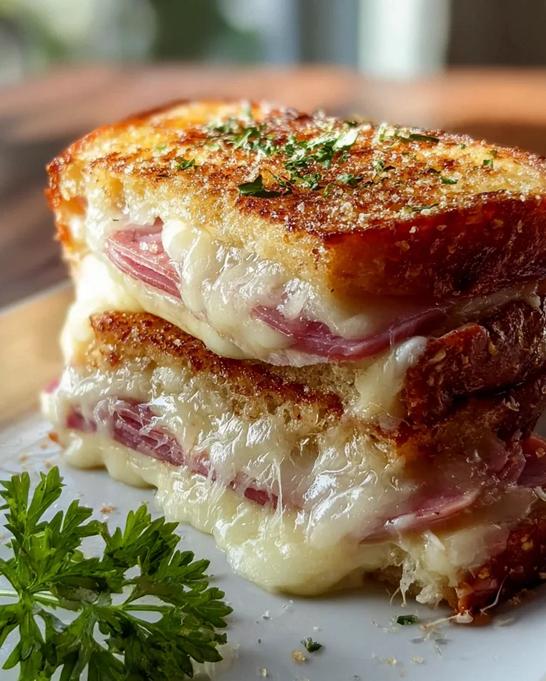 Herzhafter Croque Monsieur