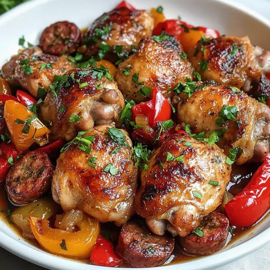 Hühnchen Scarpariello in nur einer Pfanne kochen – Schritt 2