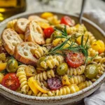 Kichererbsen Pasta Salat