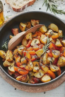 Kürbis Gemüse Pfanne schnell zubereiten