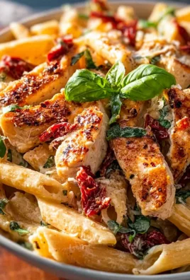 Leckere Marry Me Chicken Pasta für romantische Abende