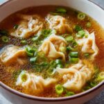 Leckere Wonton Suppe mit Rindfleisch: Einfaches Rezept!