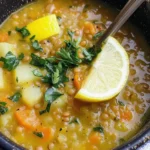 Libanesische Linsensuppe in 30 Minuten kochen