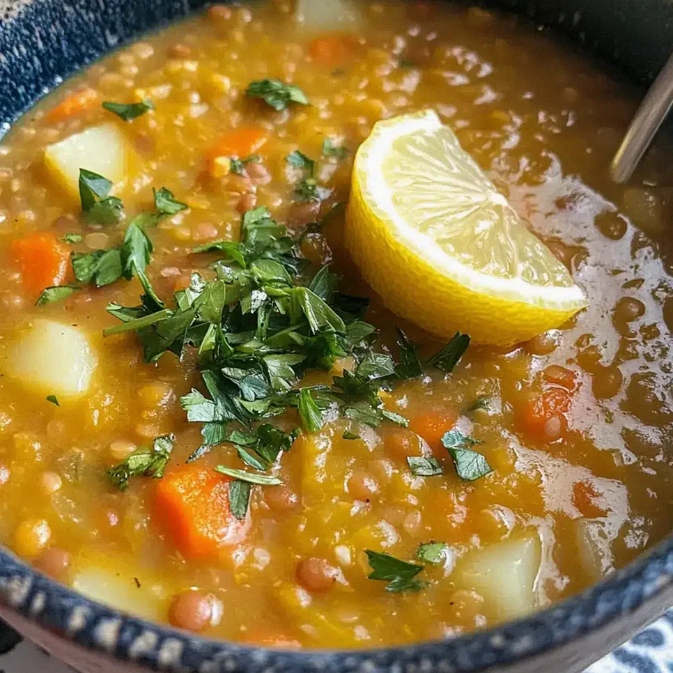 Libanesische Linsensuppe in 30 Minuten kochen – Schritt 1