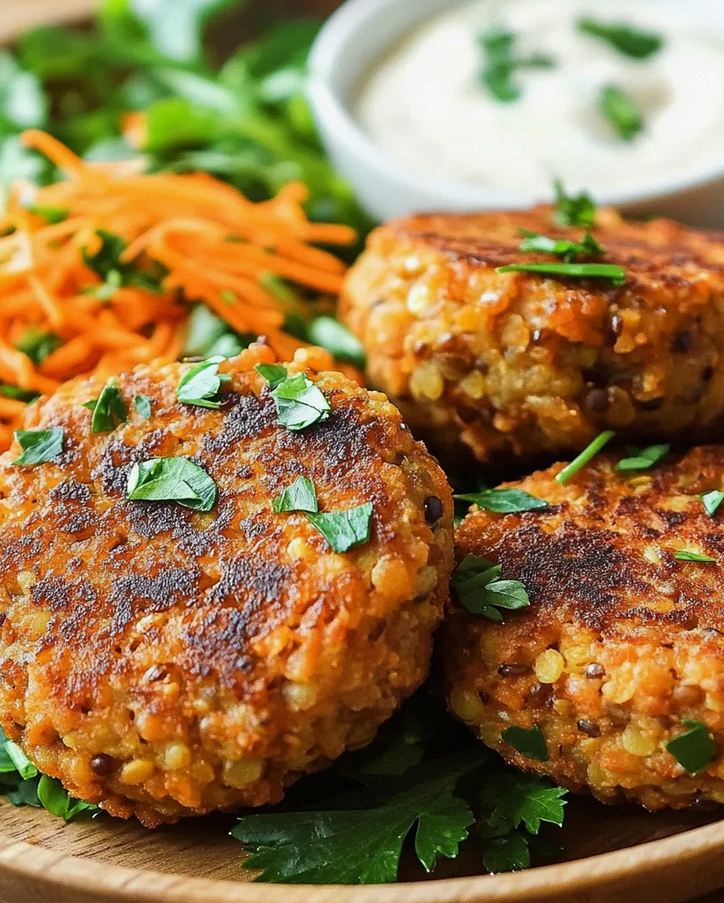 Linsen-Frikadellen – Vegetarisch – Schritt 2
