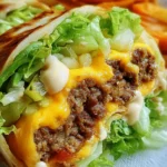 Low Carb Big Mac Rolle