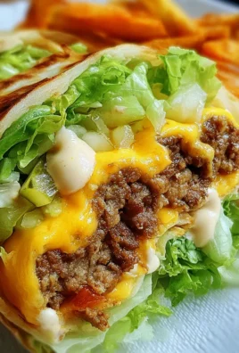 Low Carb Big Mac Rolle
