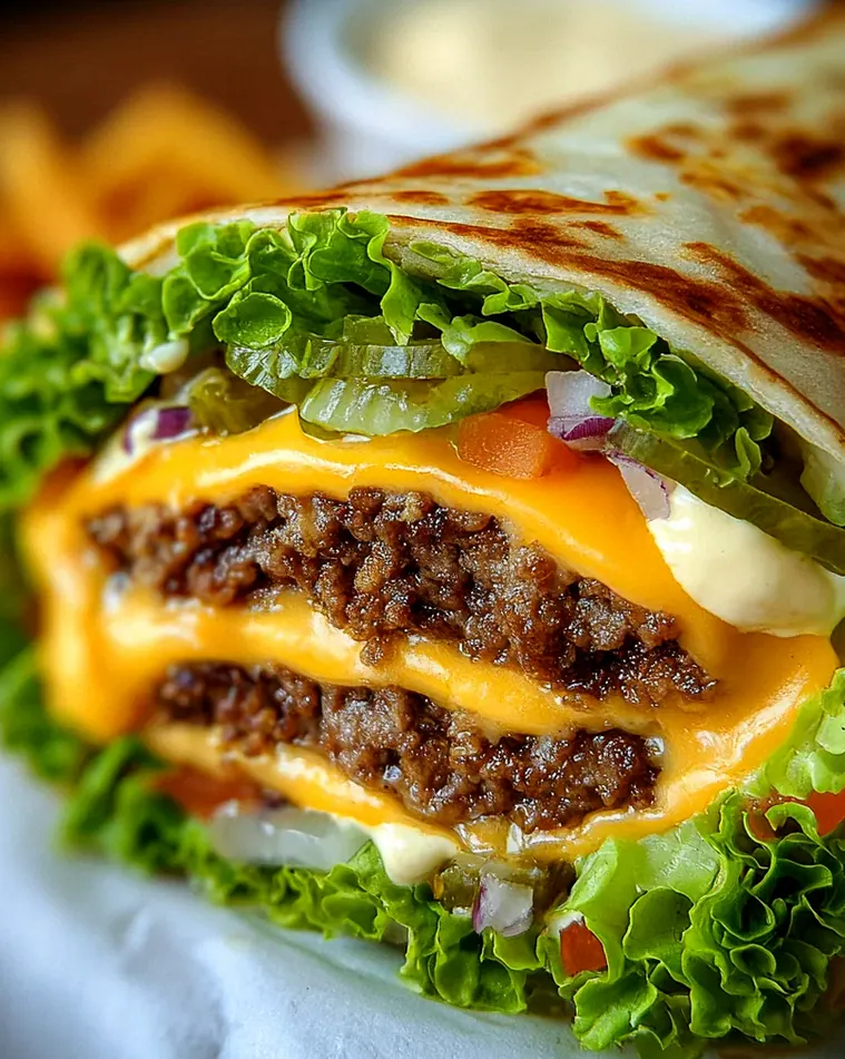 Low Carb Big Mac Rolle – Schritt 2