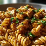 One Pot Honey Garlic BBQ Chicken Pasta – Einfach und Lecker!