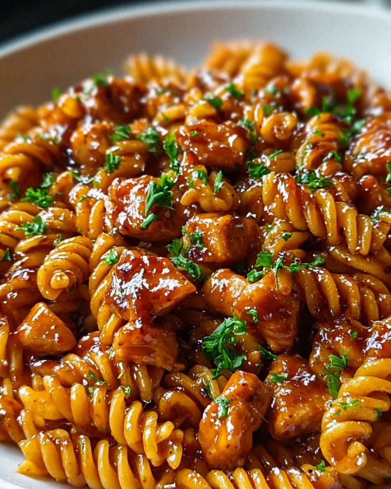 One Pot Honey Garlic BBQ Chicken Pasta – Einfach und Lecker! – Schritt 2