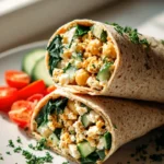 Protein Wrap mit Kichererbsen & Feta: Dein Power-Snack