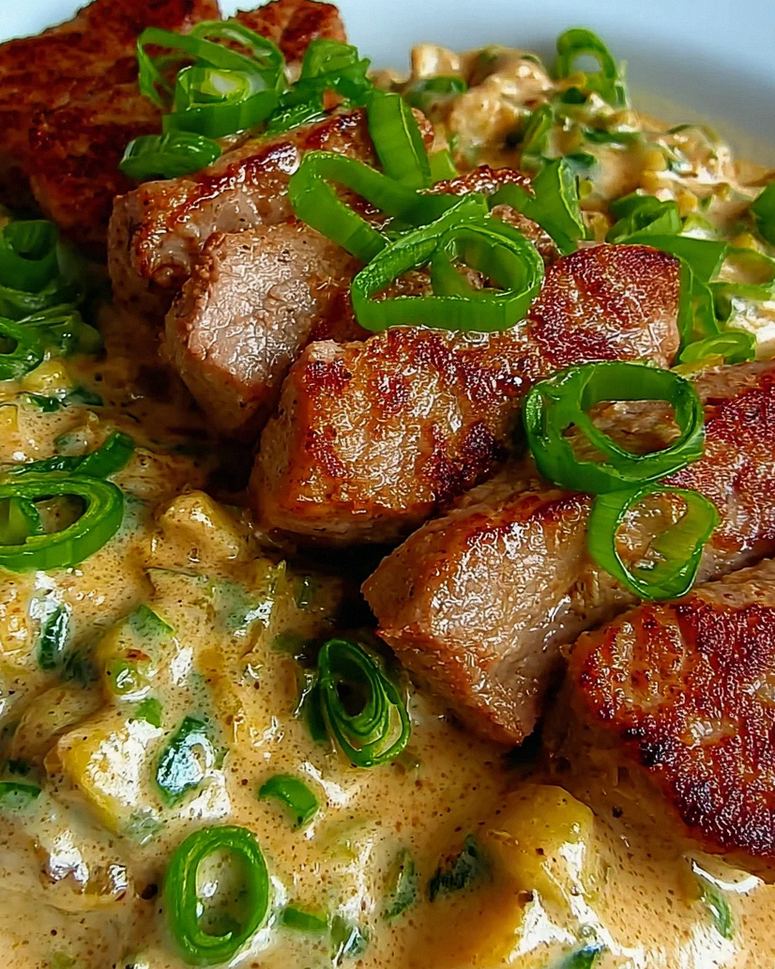 Rinderfilet in cremiger Sahnesauce Rezept – Schritt 1