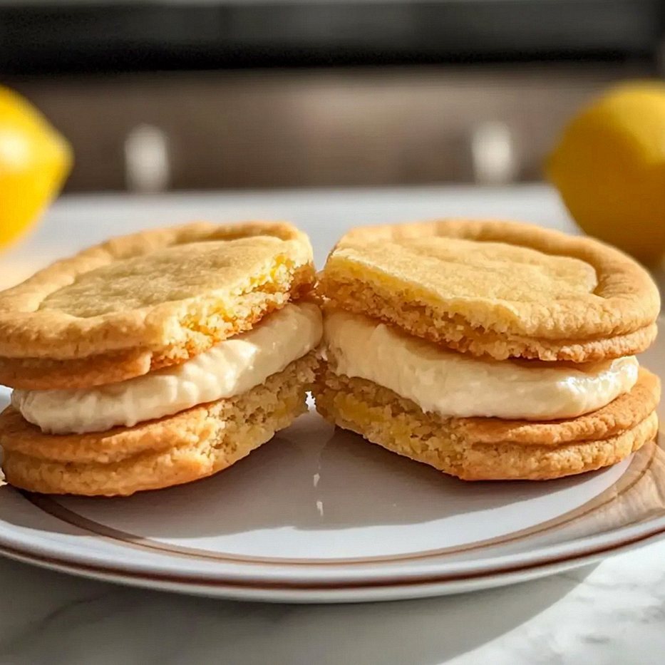 Sauerteig Zitronen Keks Kuchen für Zarte Momente