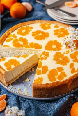 Schmandkuchen mit Mandarinen oder Faule Weiber Kuchen