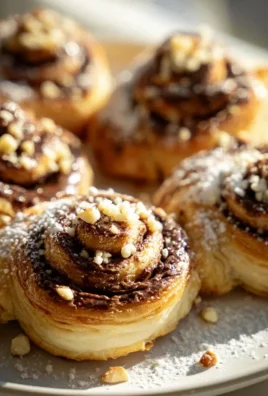 Schokoladen-Haselnuss-Swirl-Rollen: Himmlisch lecker backen!