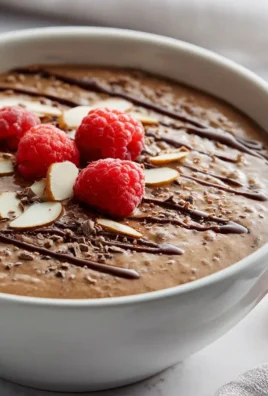 Schokoladen Protein Overnight Porridge: Gesund & Lecker!