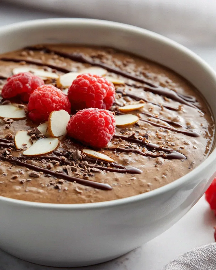 Schokoladen Protein Overnight Porridge: Gesund & Lecker!