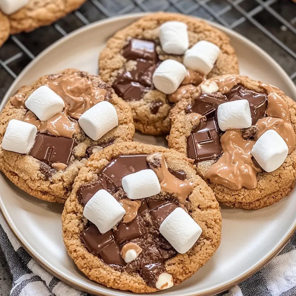 S’mores Kekse – Der perfekte Campfire Genuss