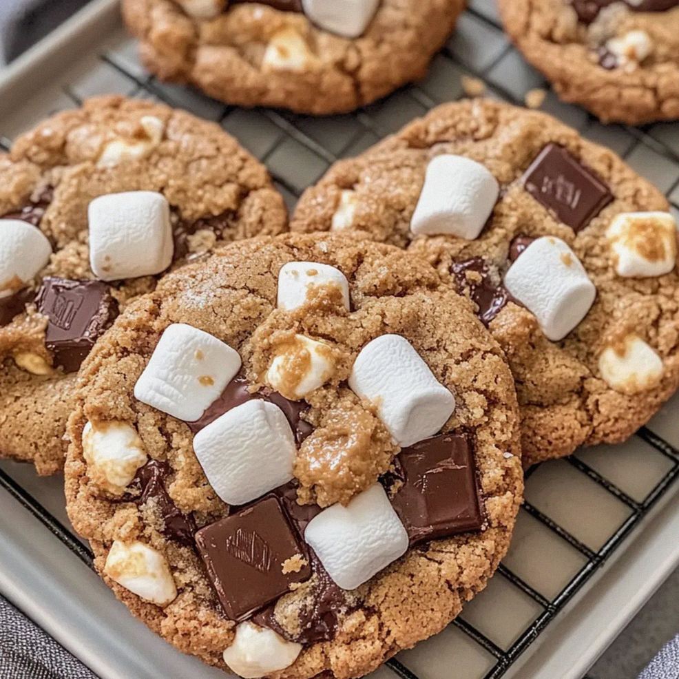 S’mores Kekse – Der perfekte Campfire Genuss – Schritt 2