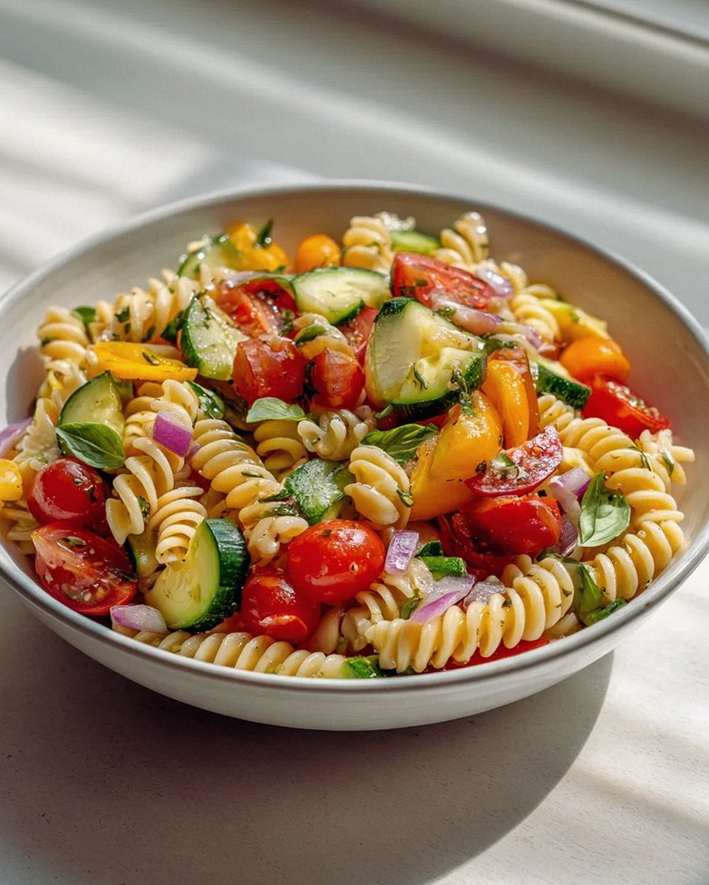 Sommerlicher Nudelsalat À La Tim Mälzer Mit Zitronen Dressing – Schritt 2