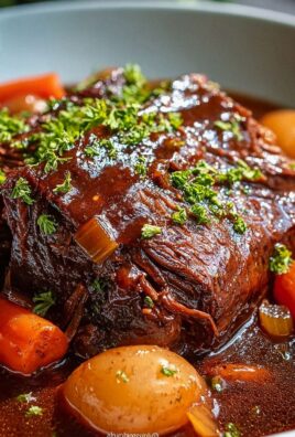 Sonniger Schmorbraten mit reichlich Sauce – Ultimatives Rezept!