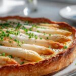 Spargel Tarte mit Frischkäsefüllung – Ein Genuss für Feinschmecker!