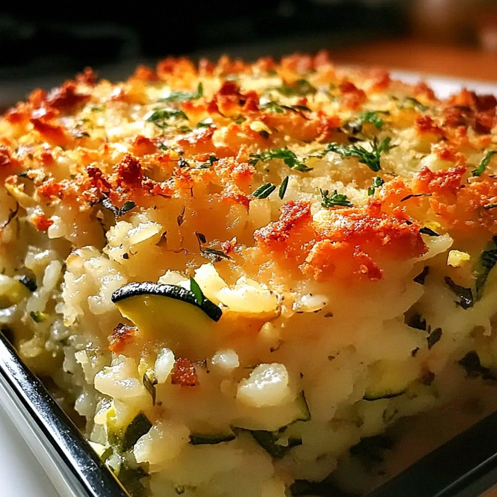 Zucchini-Reis-Füllung-Auflauf für gemütliche Abende – Schritt 1